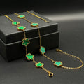 Offerta Combo Bracciale e Collana Quadrifoglio